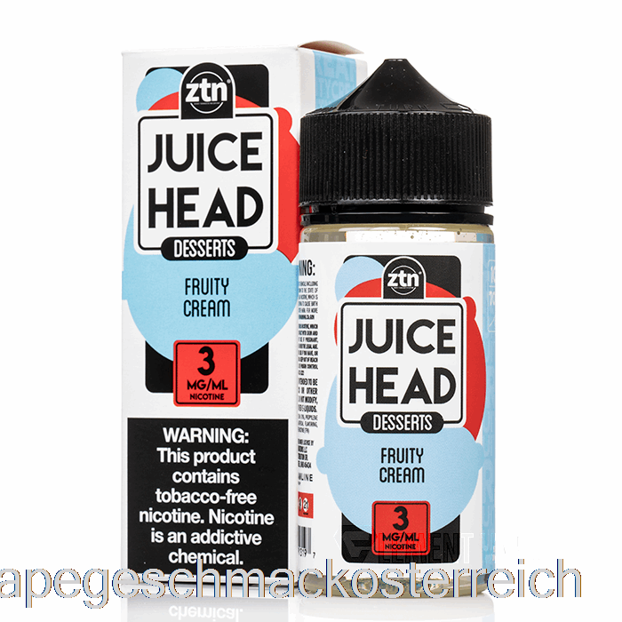 Fruchtige Creme - Saftkopf - 100ml 6mg Vape-Geschmack